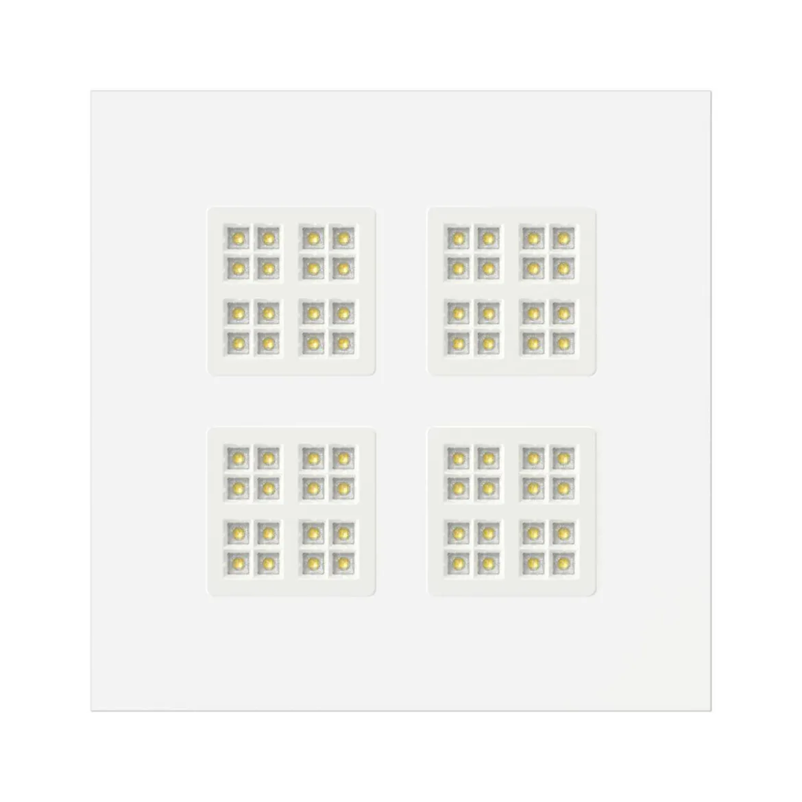 SLV 1010121 PAVANNO LED Deckeneinbauleuchte 62x62cm weiß CCT Switch UGR 19