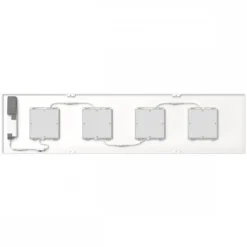 SLV 1010123 PAVANNO LED Deckeneinbauleuchte 30x120cm weiß CCT Switch UGR 19