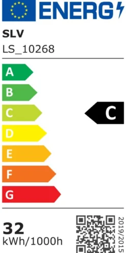 SLV 1010123 PAVANNO LED Deckeneinbauleuchte 30x120cm weiß CCT Switch UGR 19