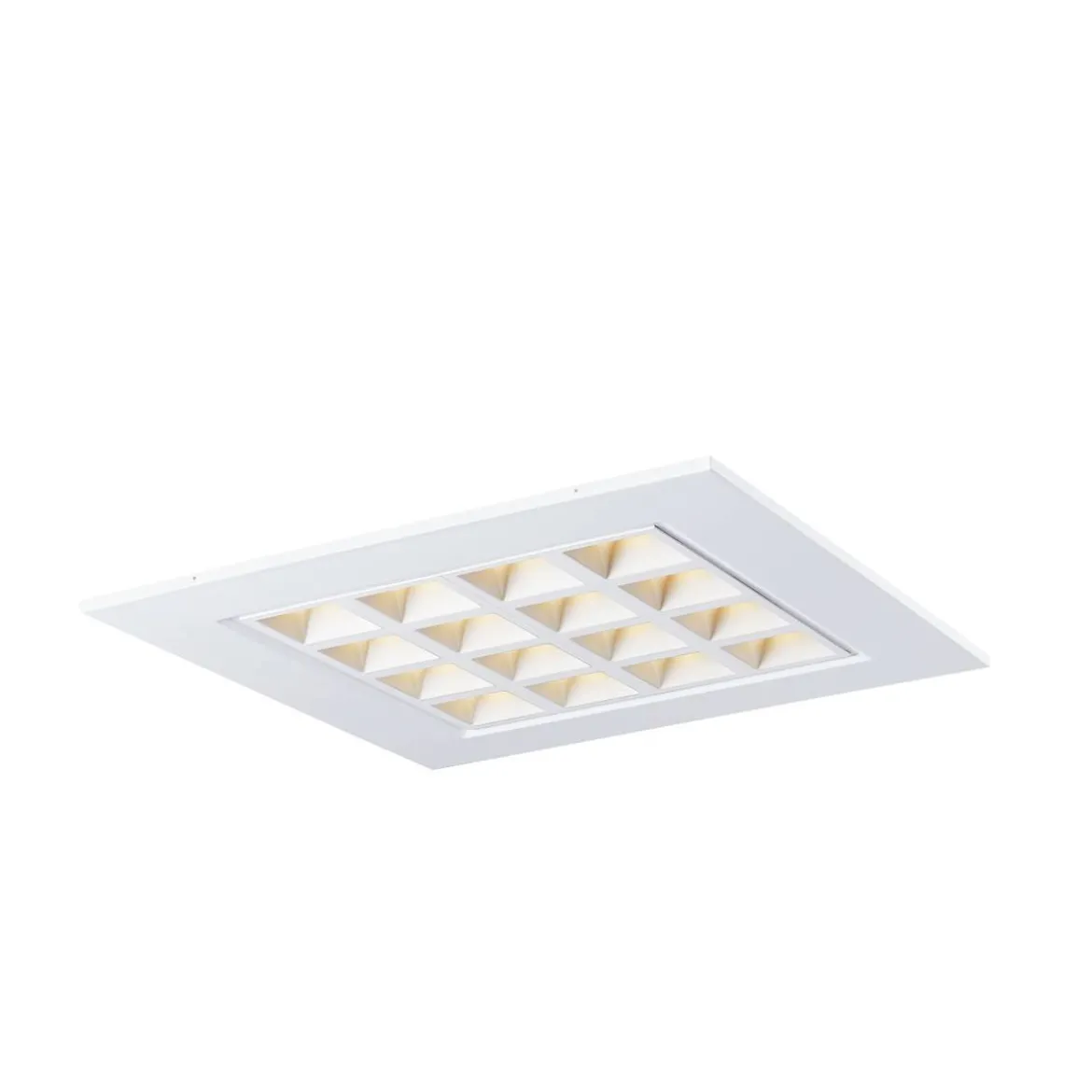 SLV 1003076 PAVONO 600x600 Indoor LED Deckeneinbauleuchte weiß 3000K UGR 19