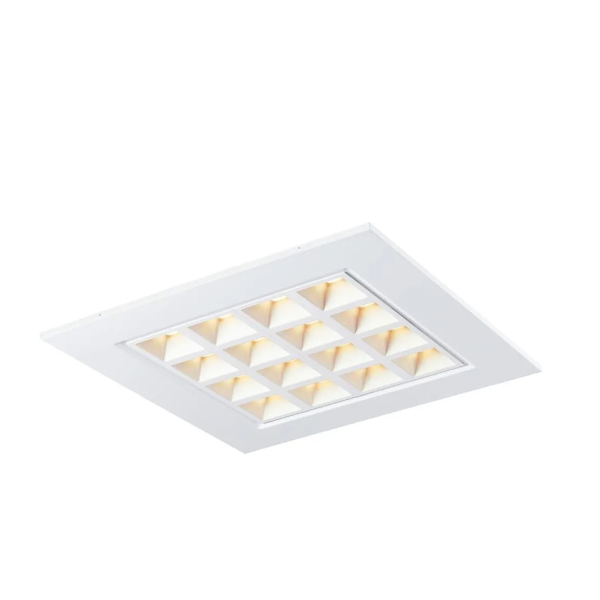 SLV 1003076 PAVONO 600x600 Indoor LED Deckeneinbauleuchte weiß 3000K UGR 19