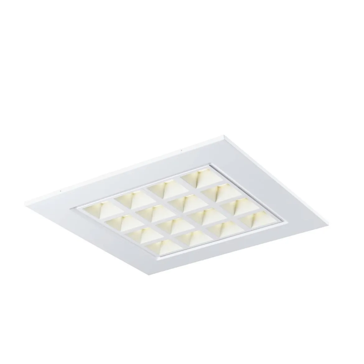 SLV 1003077 PAVONO 600x600 Indoor LED Deckeneinbauleuchte weiß 4000K UGR19