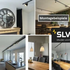SLV 1002152 1-Phasen Hochvoltschiene Aufbauversion weiß 3m