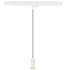 SLV 1008211 PURI 2.0 Basic 3-Phasen Pendelleuchte ohne Schirm GU10 max. 6W weiß