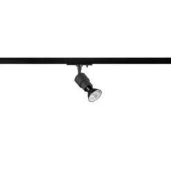 SLV 1008356 PURI 2.0 Basic 1-Phasen Spot ohne Schirm GU10 max. 6W schwarz