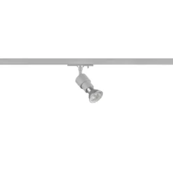SLV 1008358 PURI 2.0 Basic 1-Phasen Spot ohne Schirm GU10 max. 6W grau