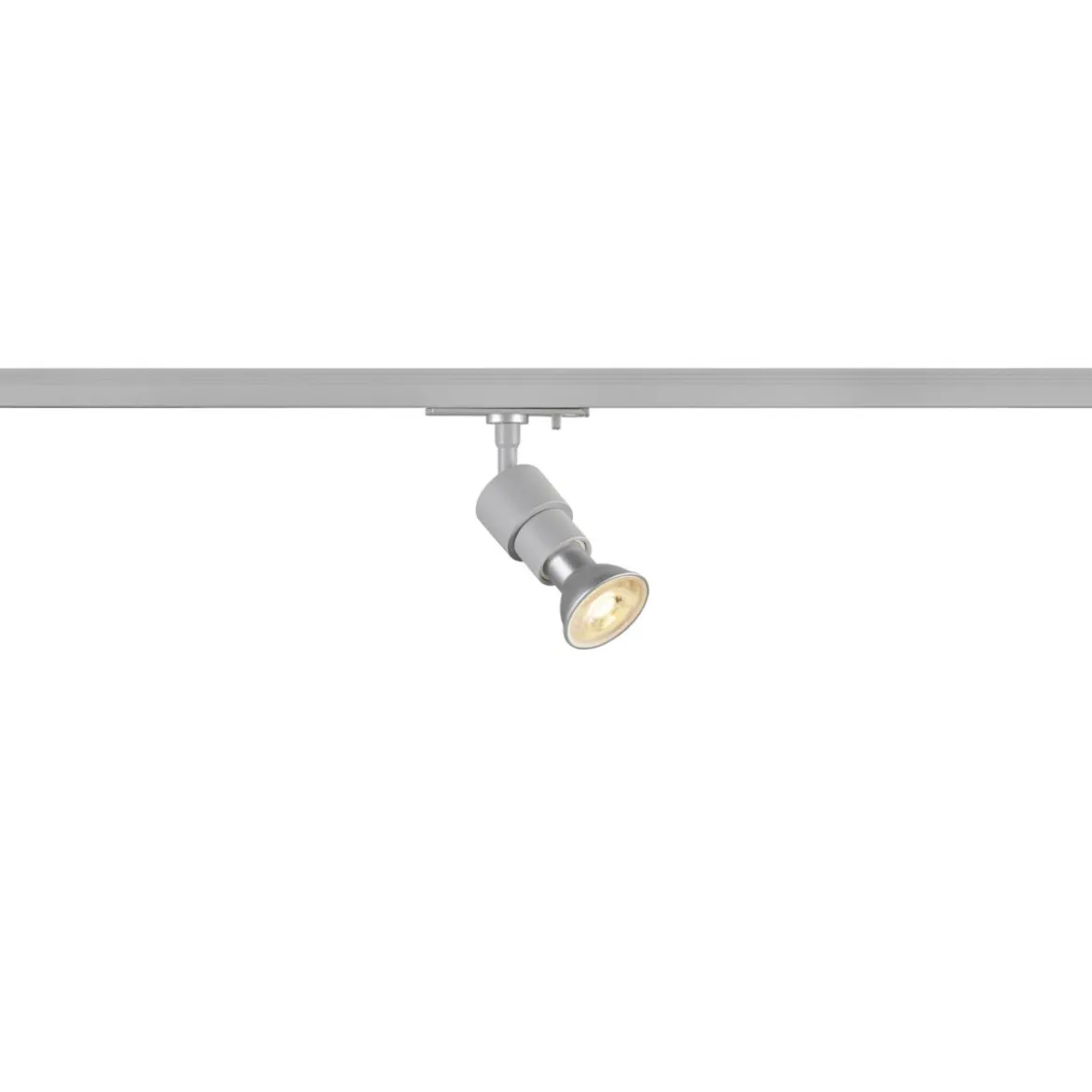 SLV 1008358 PURI 2.0 Basic 1-Phasen Spot ohne Schirm GU10 max. 6W grau
