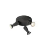 SLV 1008237 PURI 2.0 Basic Wand- und Deckenleuchte rund 3-flammig ohne Schirm schwarz GU10
