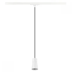 SLV 1008260 PURI 2.0 Cone 1-Phasen Pendelleuchte GU10 max. 6W weiß