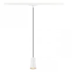 SLV 1008260 PURI 2.0 Cone 1-Phasen Pendelleuchte GU10 max. 6W weiß
