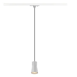 SLV 1008261 PURI 2.0 Cone 1-Phasen Pendelleuchte GU10 max. 6W grau