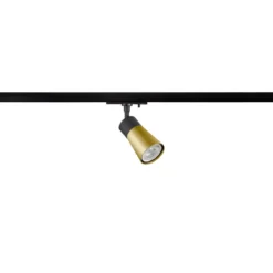 SLV 1008247 PURI 2.0 Cone 1-Phasen Spot GU10 max. 6W gold schwarz