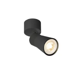 SLV 1008288 PURI 2.0 Cone Wand- und Deckenleuchte 1-flammig schwarz GU10