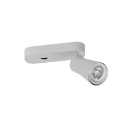 SLV 1008303 PURI 2.0 Cone Wand- und Deckenleuchte Schalter grau GU10