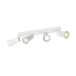 SLV 1008350 PURI 2.0 Cone Wand- und Deckenleuchte long 4-flammig weiß GU10