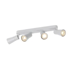 SLV 1008351 PURI 2.0 Cone Wand- und Deckenleuchte long 4-flammig grau GU10