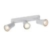 SLV 1008327 PURI 2.0 Cone Wand- und Deckenleuchte long 3-flammig grau GU10