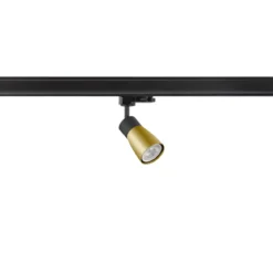 SLV 1008273 PURI 2.0 Dome 3-Phasen Spot GU10 max. 6W schwarz gold