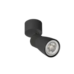 SLV 1008292 PURI 2.0 Dome Wand- und Deckenleuchte 1-flammig schwarz GU10
