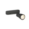 SLV 1008304 PURI 2.0 Dome Wand- und Deckenleuchte Schalter schwarz GU10