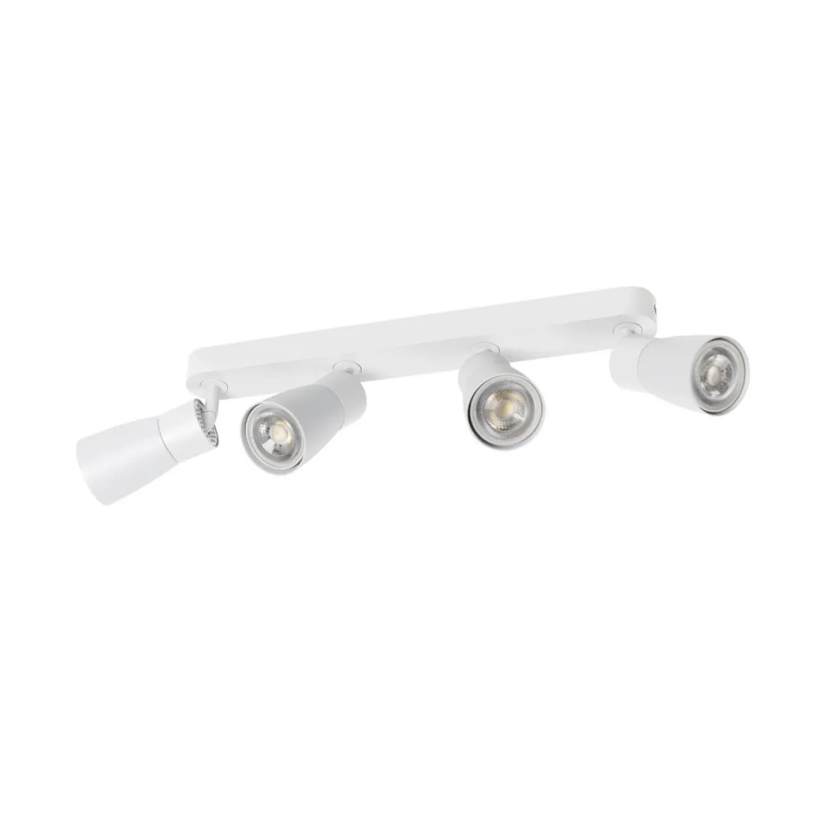 SLV 1008354 PURI 2.0 Dome Wand- und Deckenleuchte long 4-flammig weiß GU10
