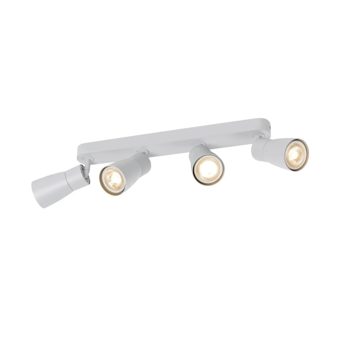 SLV 1008355 PURI 2.0 Dome Wand- und Deckenleuchte long 4-flammig grau GU10
