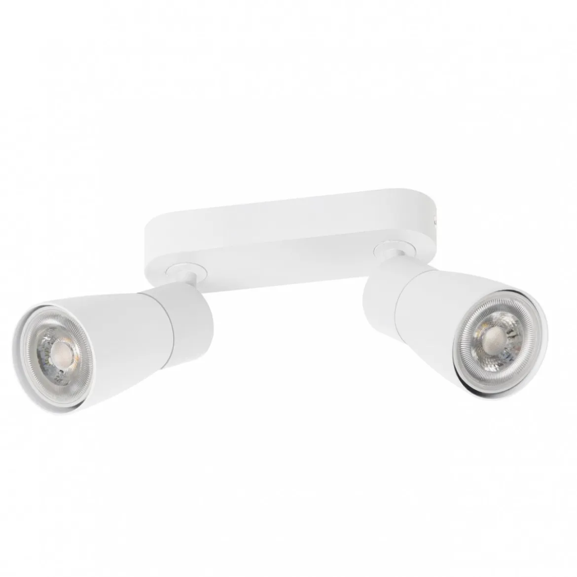 SLV 1008371 PURI 2.0 Dome Wand- und Deckenleuchte long 2-flammig weiß GU10