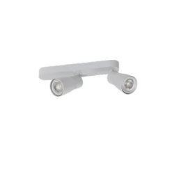 SLV 1008319 PURI 2.0 Dome Wand- und Deckenleuchte 2-flammig grau GU10