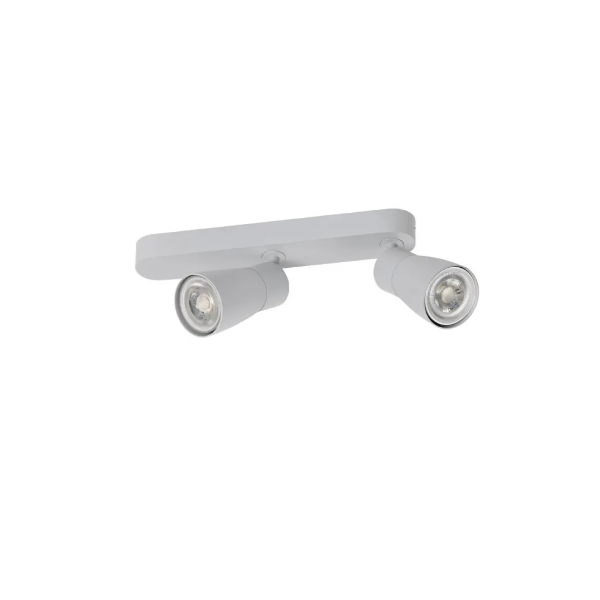 SLV 1008319 PURI 2.0 Dome Wand- und Deckenleuchte 2-flammig grau GU10