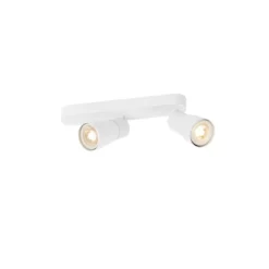 SLV 1008318 PURI 2.0 Dome Wand- und Deckenleuchte 2-flammig weiß GU10