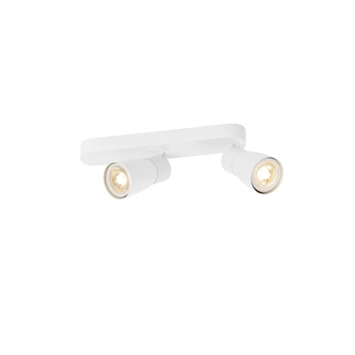 SLV 1008318 PURI 2.0 Dome Wand- und Deckenleuchte 2-flammig weiß GU10
