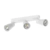 SLV 1008330 PURI 2.0 Dome Wand- und Deckenleuchte long 3-flammig weiß GU10