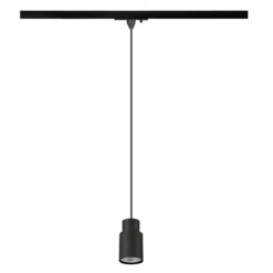 SLV 1008254 PURI 2.0 Tube 1-Phasen Pendelleuchte GU10 max. 6W schwarz