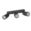 SLV 1008320 PURI 2.0 Tube Wand- und Deckenleuchte long 3-flammig schwarz GU10