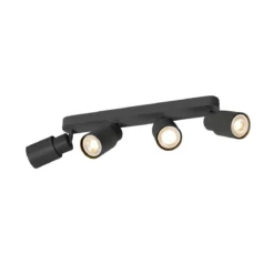 SLV 1008344 PURI 2.0 Tube Wand- und Deckenleuchte long 4-flammig schwarz GU10