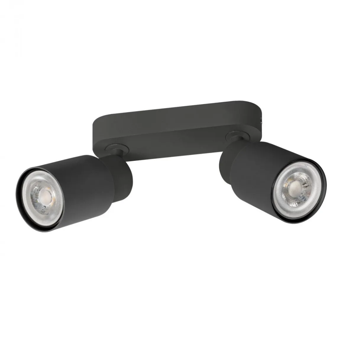 SLV 1008361 PURI 2.0 Tube Wand- und Deckenleuchte long 2-flammig schwarz GU10