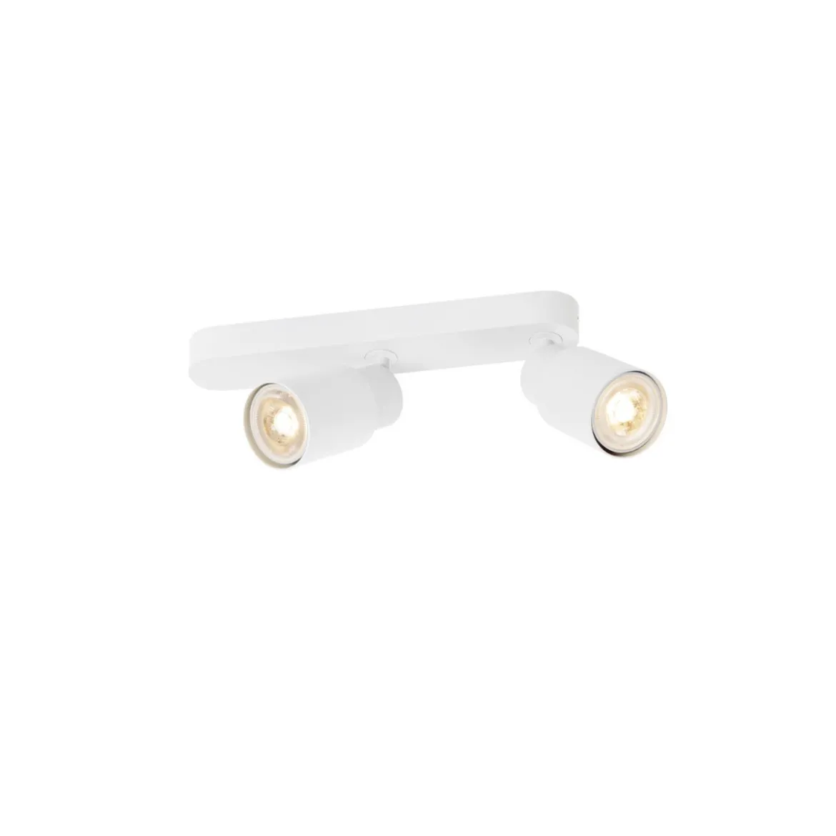 SLV 1008310 PURI 2.0 Tube Wand- und Deckenleuchte 2-flammig weiß GU10