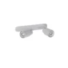 SLV 1008311 PURI 2.0 Tube Wand- und Deckenleuchte 2-flammig grau GU10