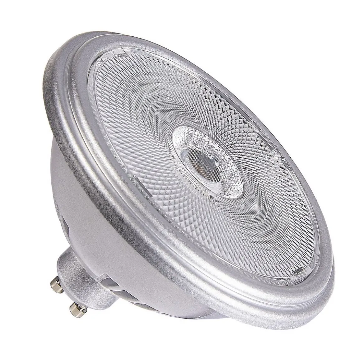 SLV 1005283 QPAR111 GU10 LED Lichtquelle silber 12,5W 4000K CRI90 60°
