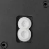 SLV 1007918 Q-RING Wandleuchte 3000K Phase schwarz IP65