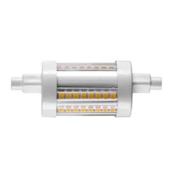 SLV 1005287 QT DE12 R7S 78mm LED Lichtquelle transparent 9W 3000K CRI90 330°