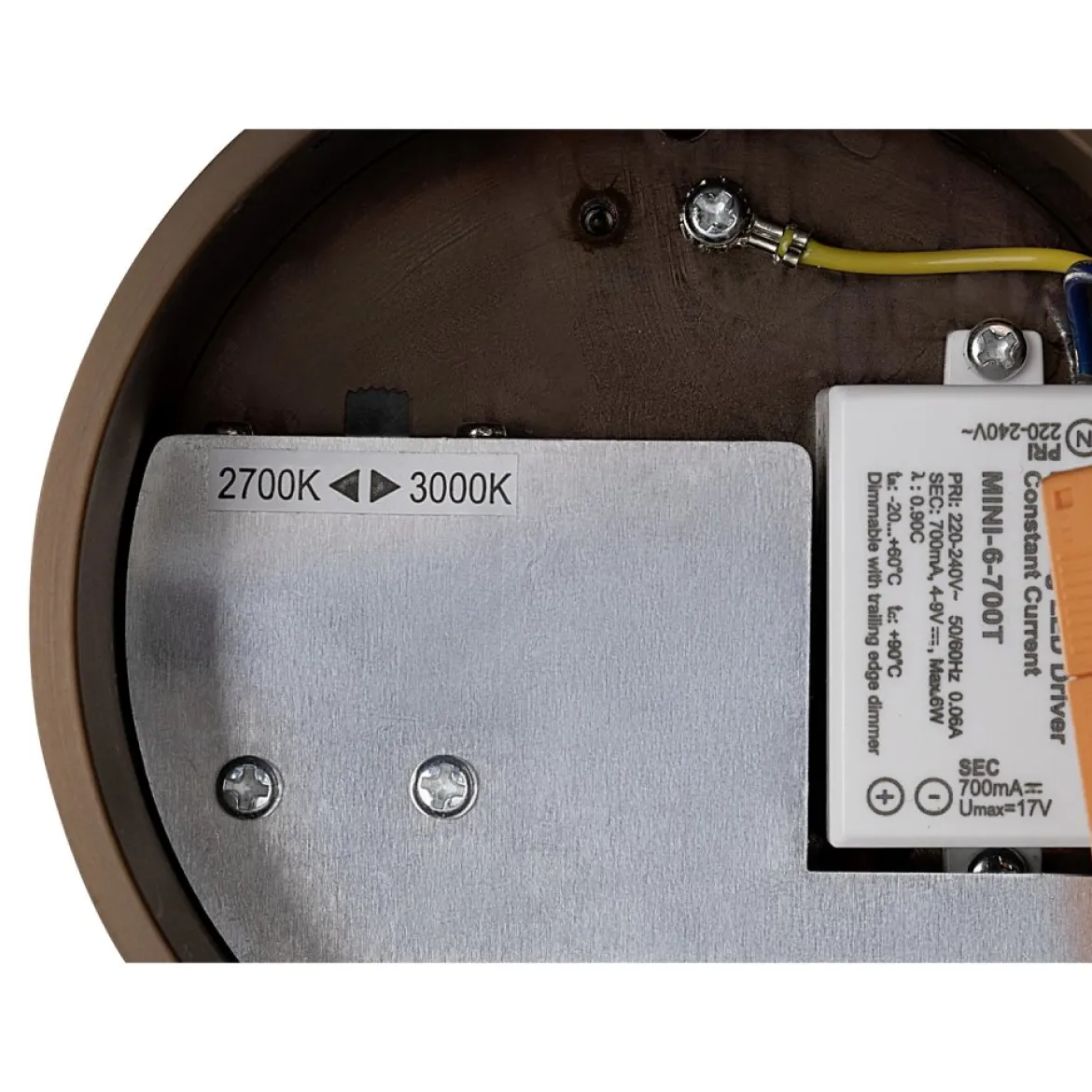 SLV 1008034 QUIMERA Pendelleuchte 2700-3000K Phase dunkel kupfer