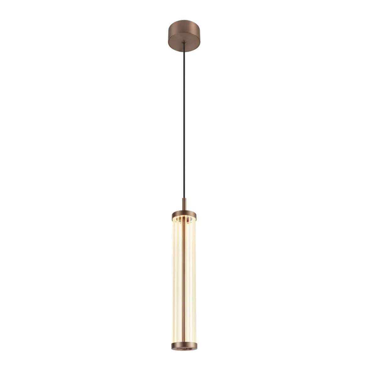 SLV 1008034 QUIMERA Pendelleuchte 2700-3000K Phase dunkel kupfer