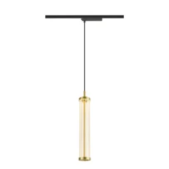 SLV 1008042 QUIMERA 1-Phasen Pendelleuchte 2700K Phase messing gebürstet
