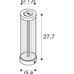 SLV 1008039 QUIMERA Tischleuchte 2700-3000K gebürstet messing