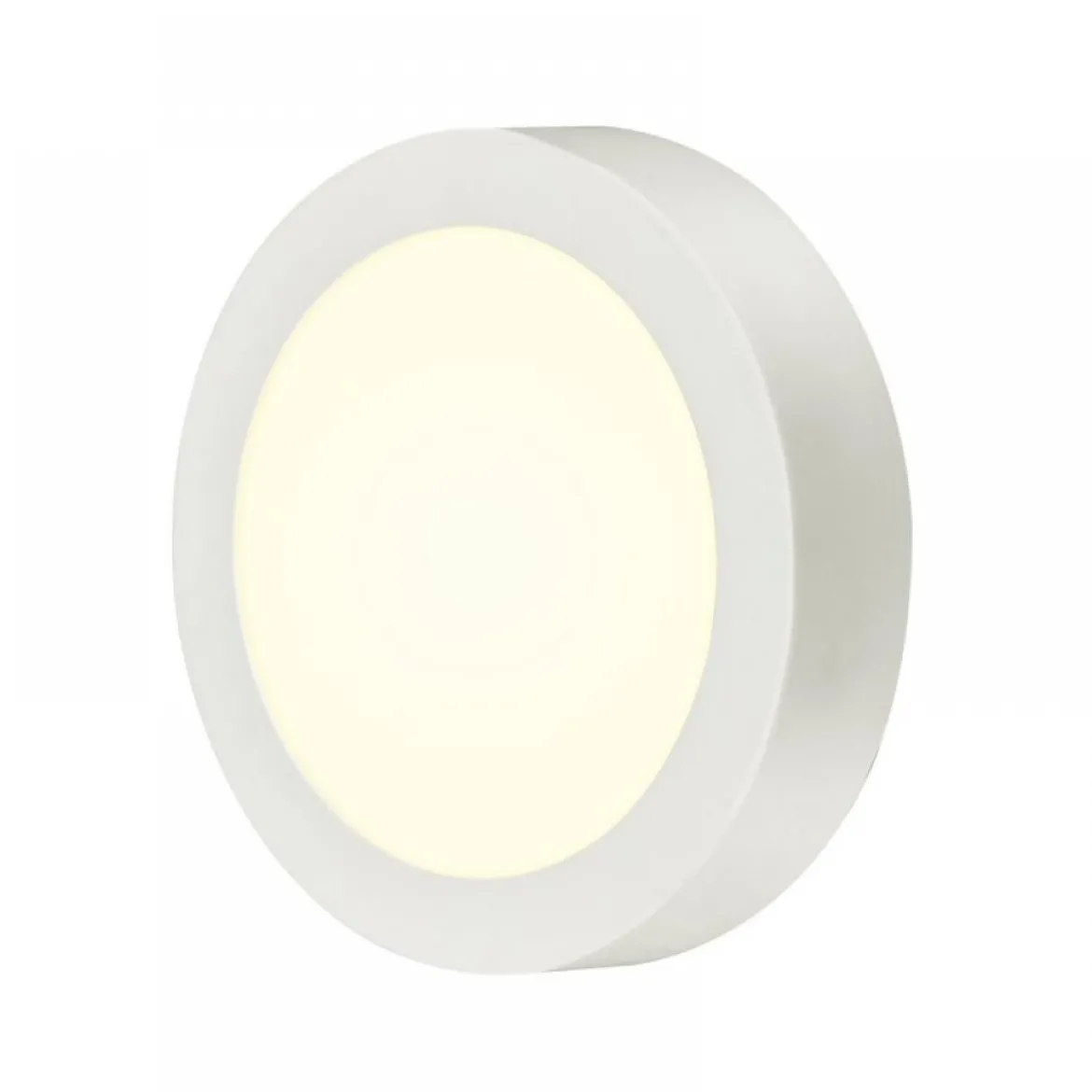 SLV 1004701 SENSER 18 CW LED Wand- und Deckenaufbauleuchte rund weiß 4000K