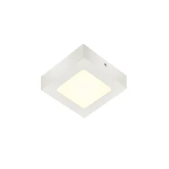 SLV 1004703 SENSER 12 CW LED Wand- und Deckenaufbauleuchte eckig weiß 4000K
