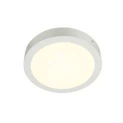 SLV 1004702 SENSER 24 CW LED Wand- und Deckenaufbauleuchte rund weiß 4000K
