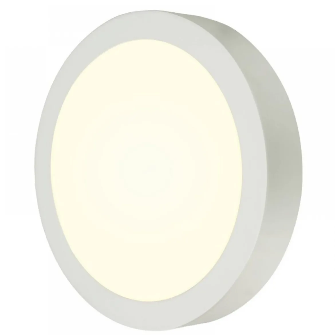 SLV 1004702 SENSER 24 CW LED Wand- und Deckenaufbauleuchte rund weiß 4000K
