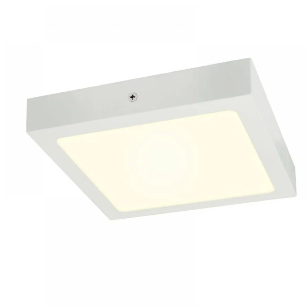 SLV 1004705 SENSER 24 CW LED Wand- und Deckenaufbauleuchte eckig weiß 4000K
